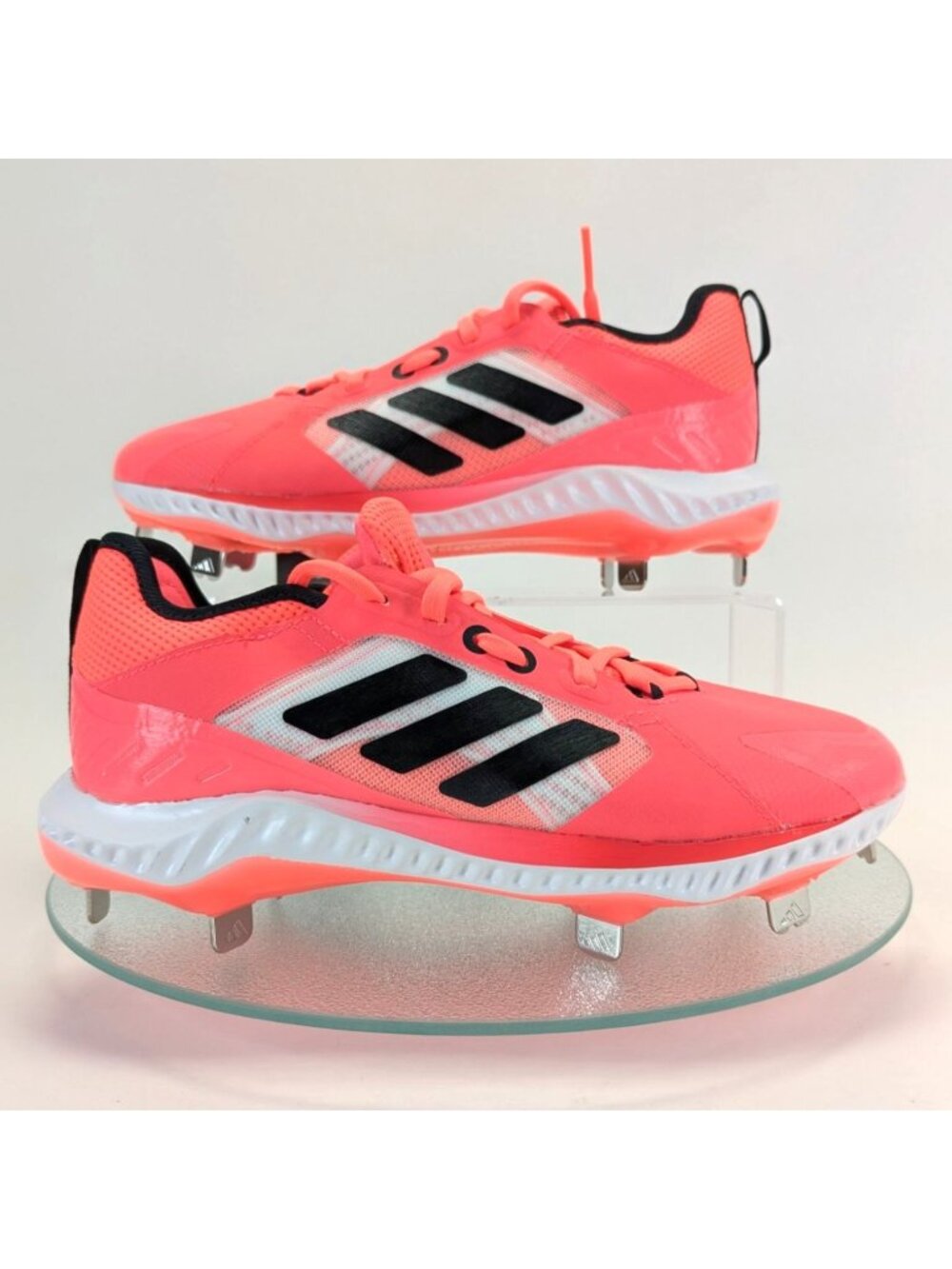 Adidas Pure Hustle Unity Softball Metal Cleats Pink FW8309 Womens Size 7.5